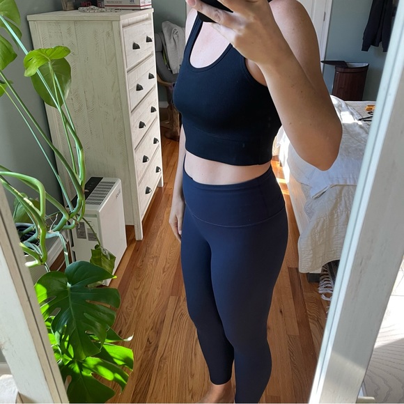 Ribbed Crop Bra - Picture 1 of 5